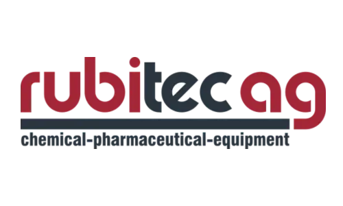 rubitec AG Logo, rote Schrift